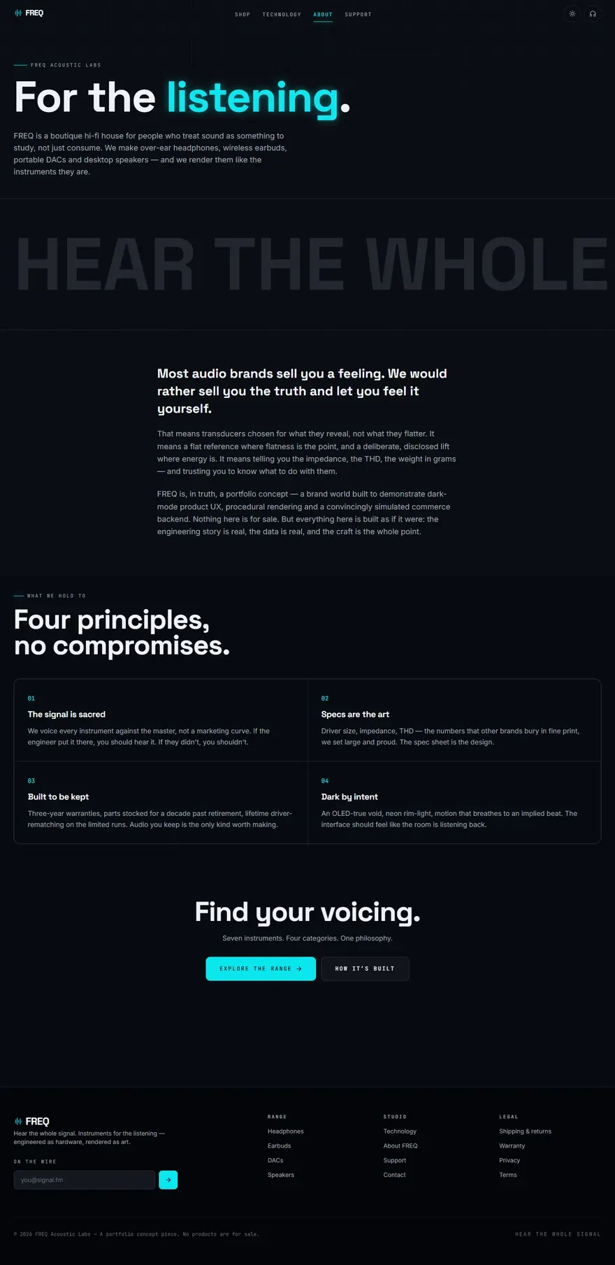 FREQ — Boutique Hi-Fi — screenshot 5