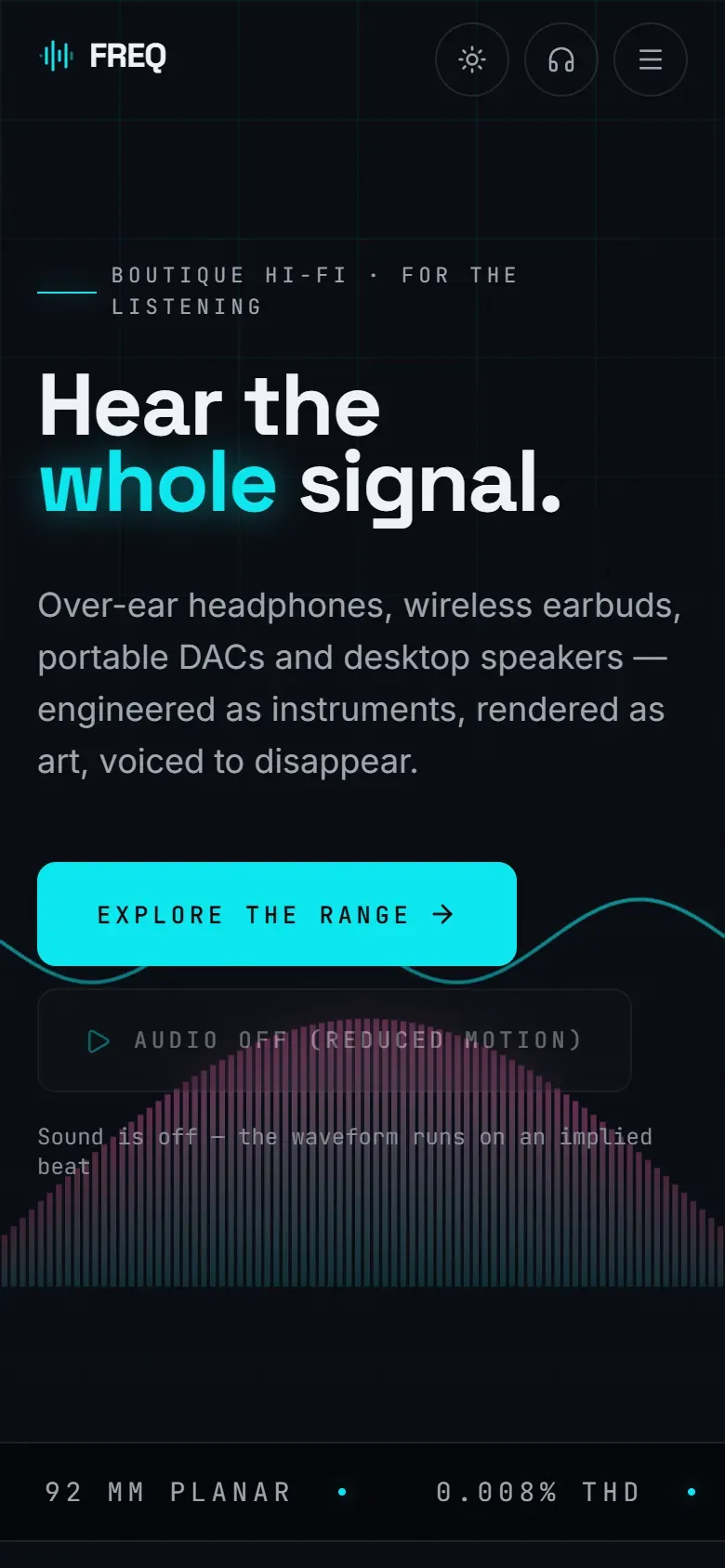 FREQ — Boutique Hi-Fi — screenshot 6