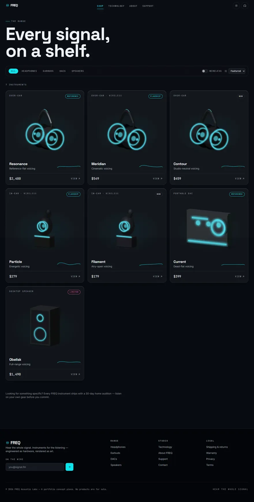 FREQ — Boutique Hi-Fi — screenshot 2