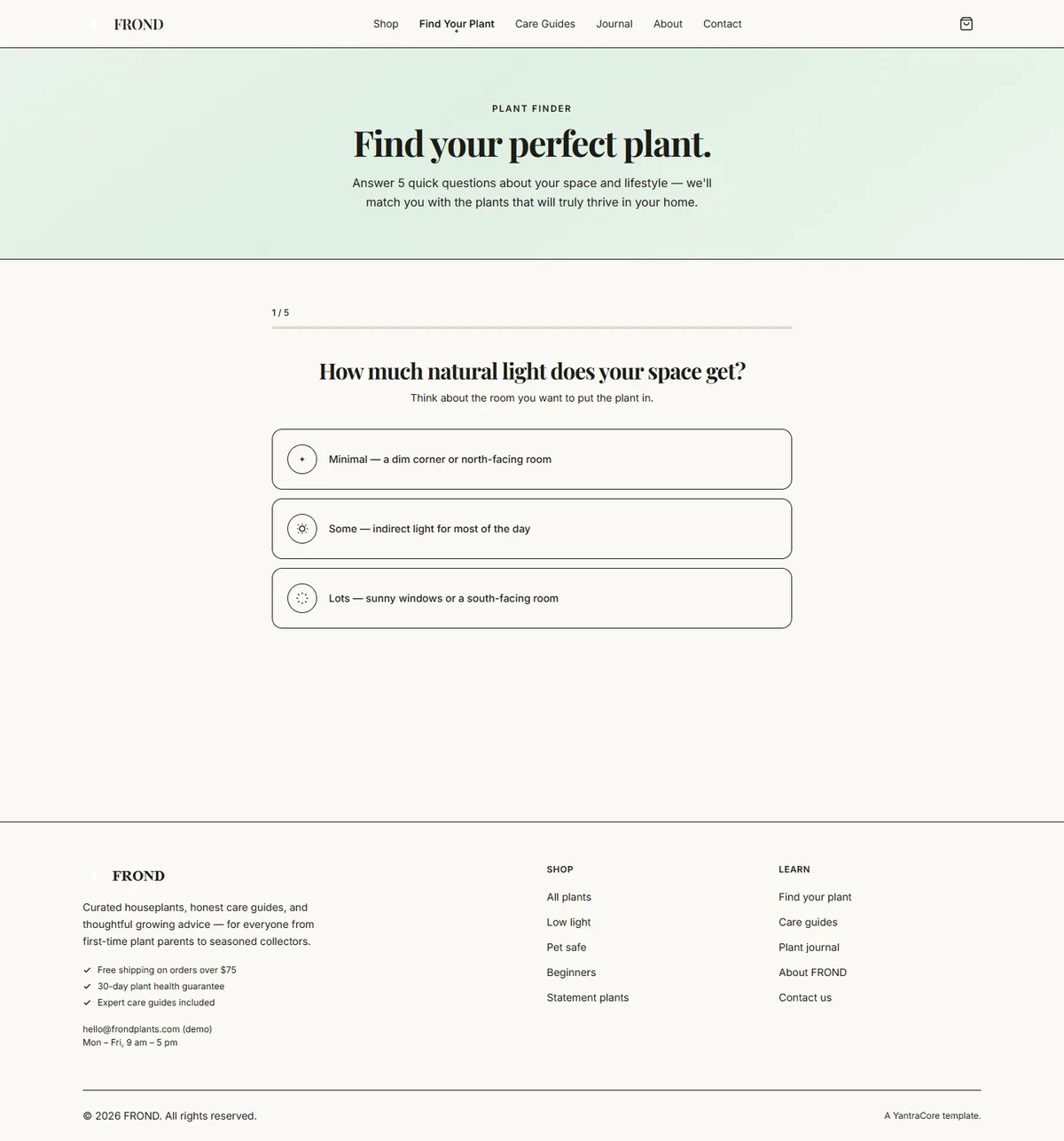 FROND — Houseplants & Nursery — screenshot 5