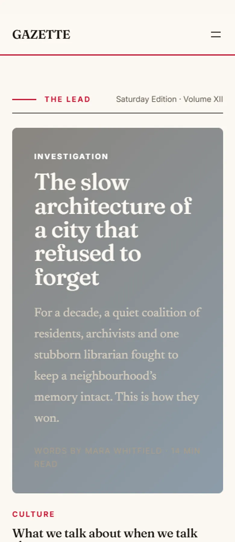 GAZETTE — WordPress Magazine Theme — screenshot 7