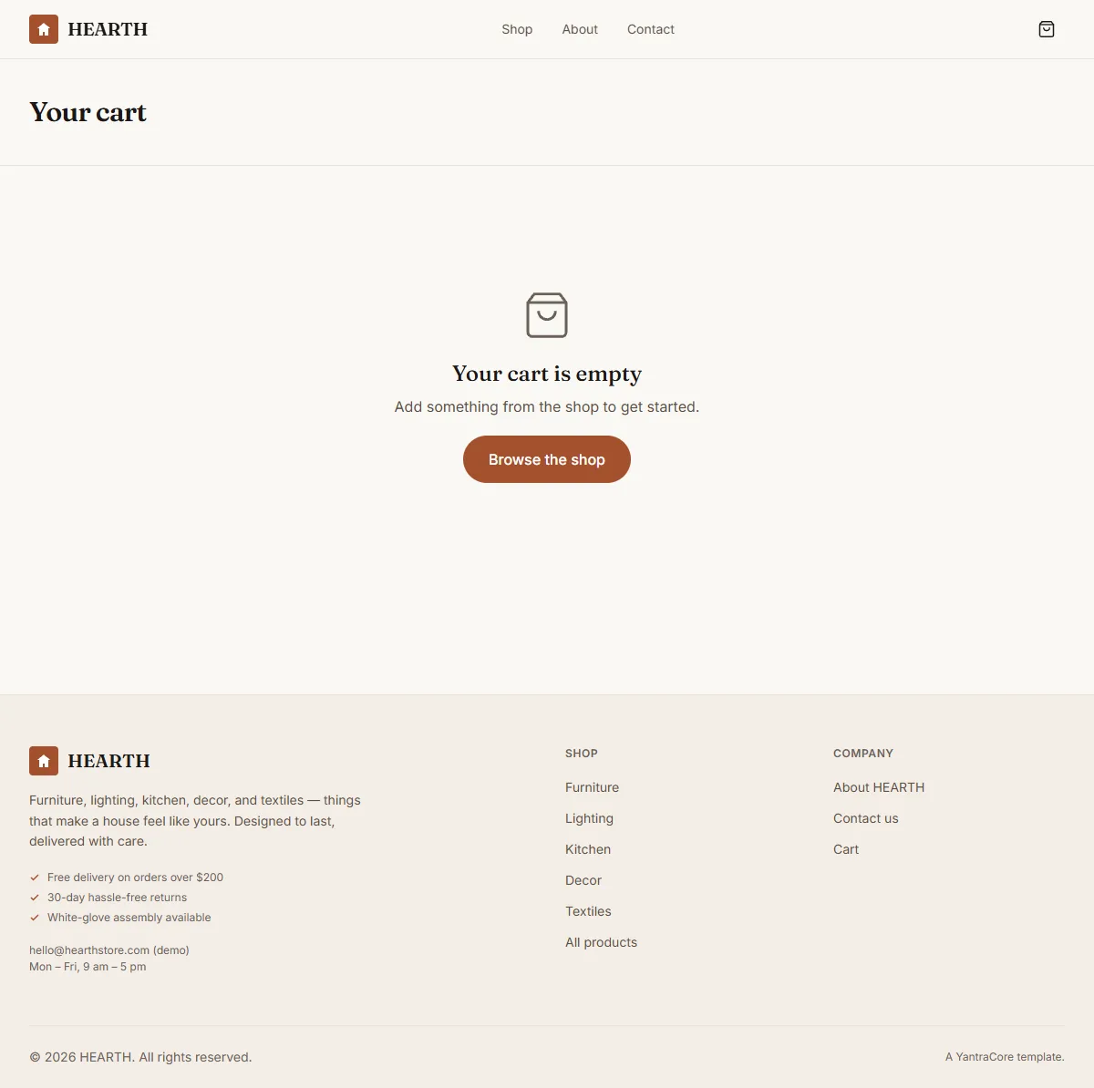 HEARTH — Home & Living Store — screenshot 5