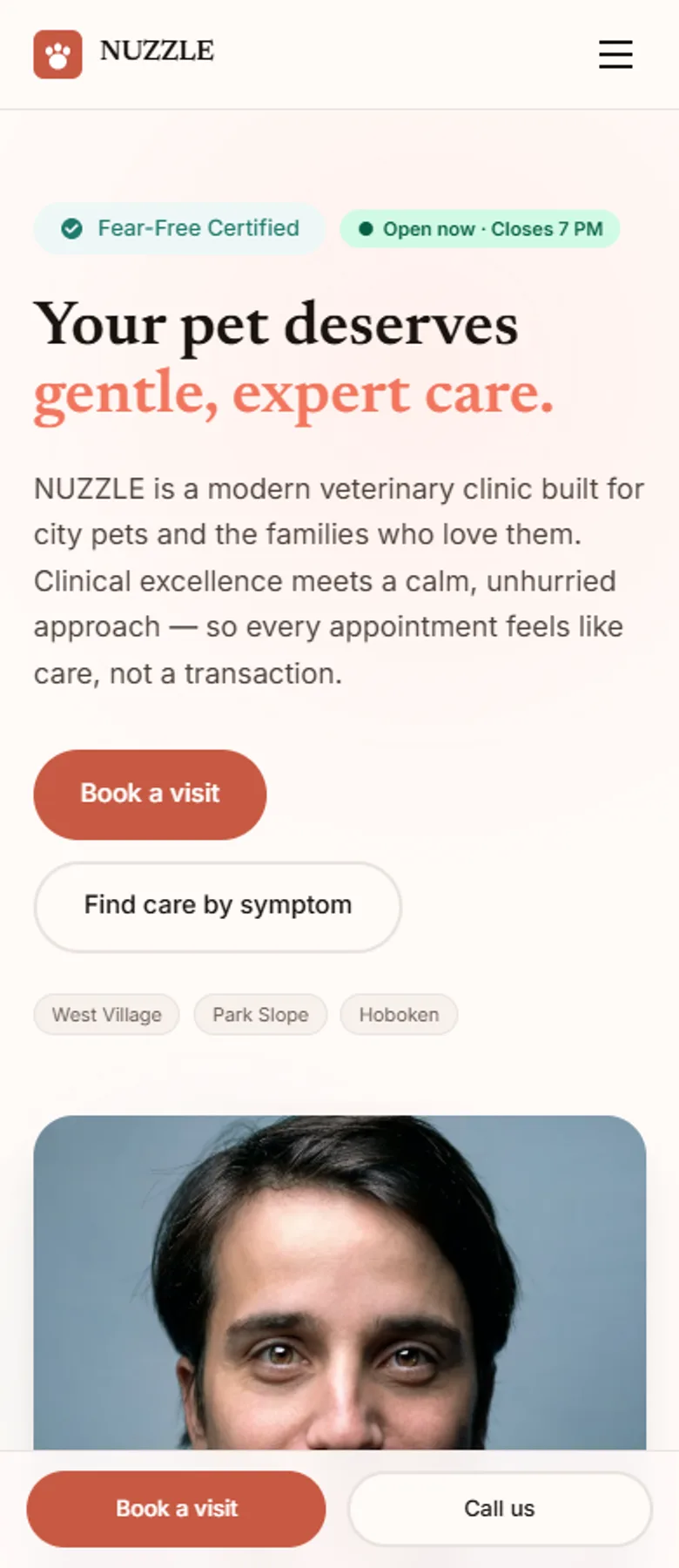 NUZZLE — Veterinary Clinic & Pet Care — screenshot 7