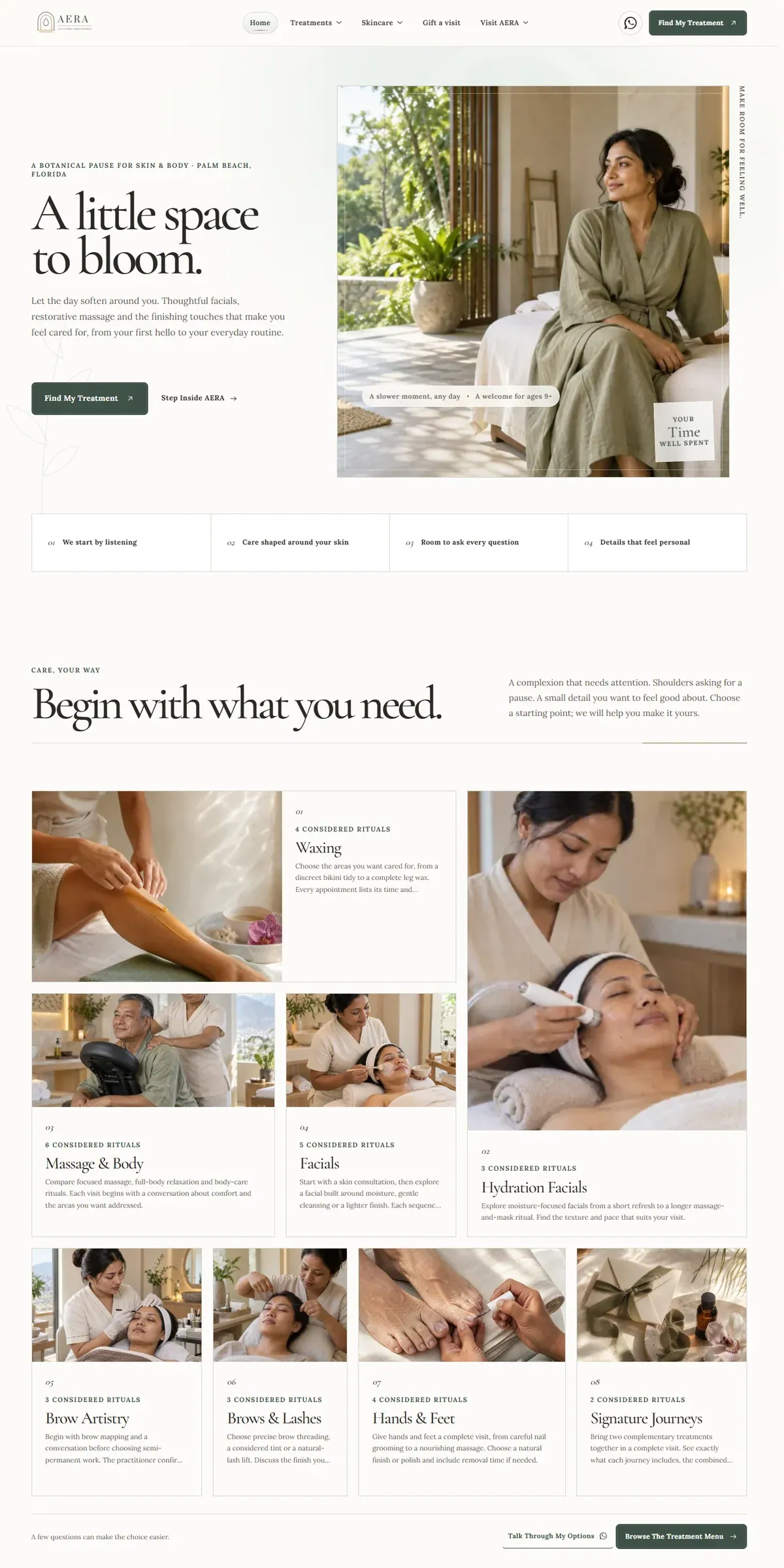 AERA website preview